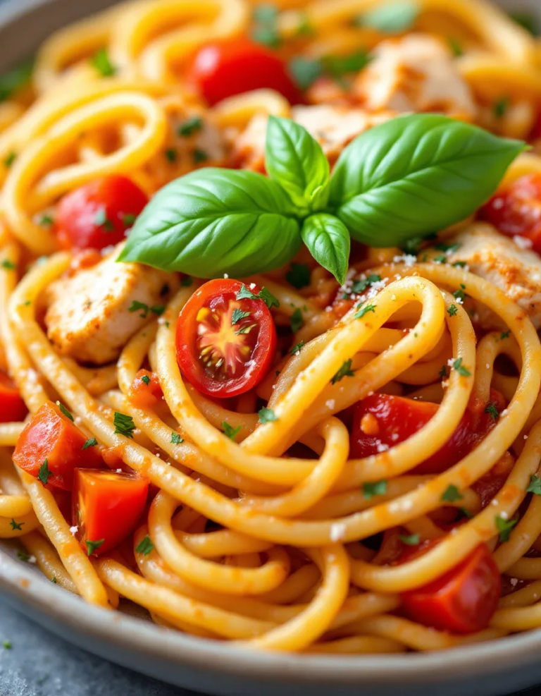 Easy Bruschetta Chicken Pasta – Quick Weeknight Dinner