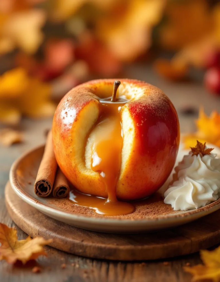 Easy Cheesecake Stuffed Baked Apples Recipe