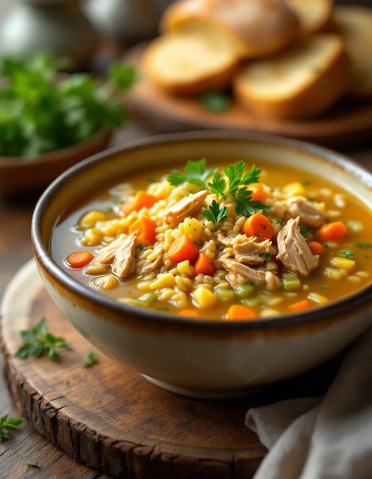 Easy Chicken and Rice Soup – Perfect Comfort Food