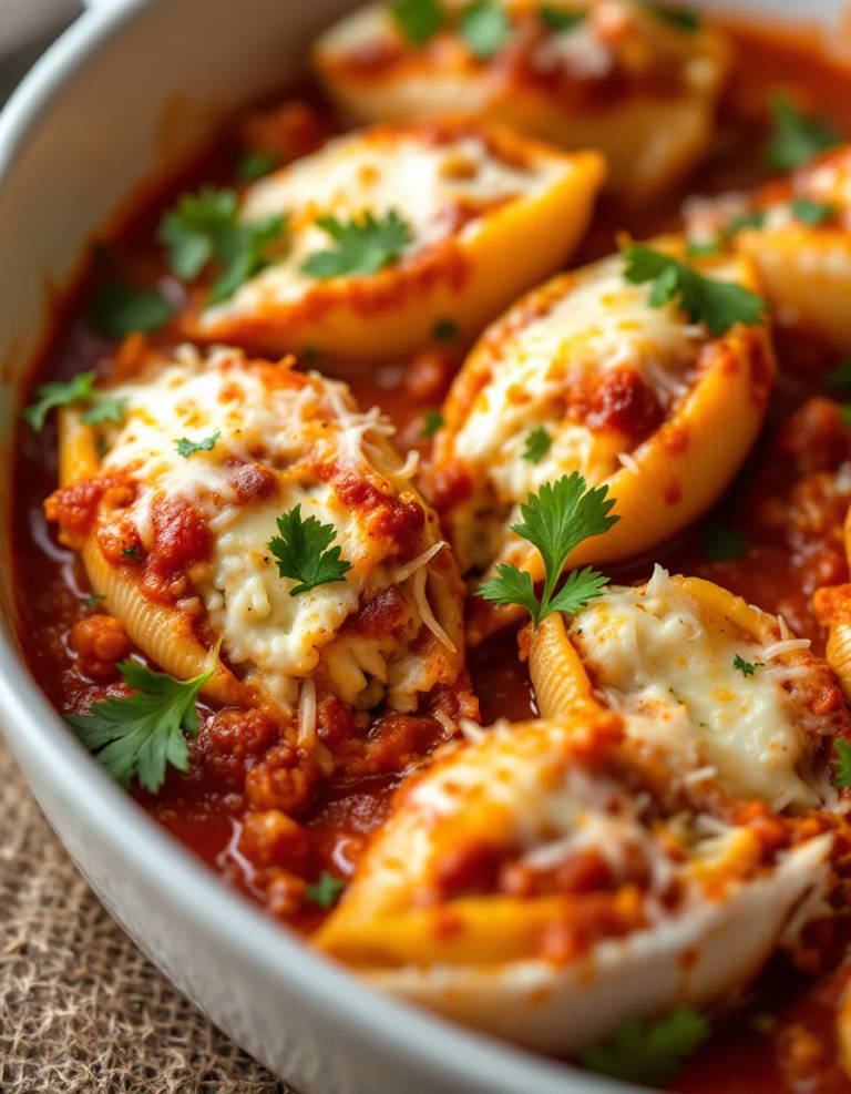Classic Stuffed Shells Recipe – Creamy, Gooey Comfort Food