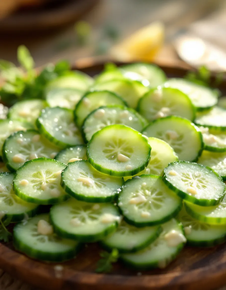 Best Creamy Cucumber Salad – Easy & Refreshing