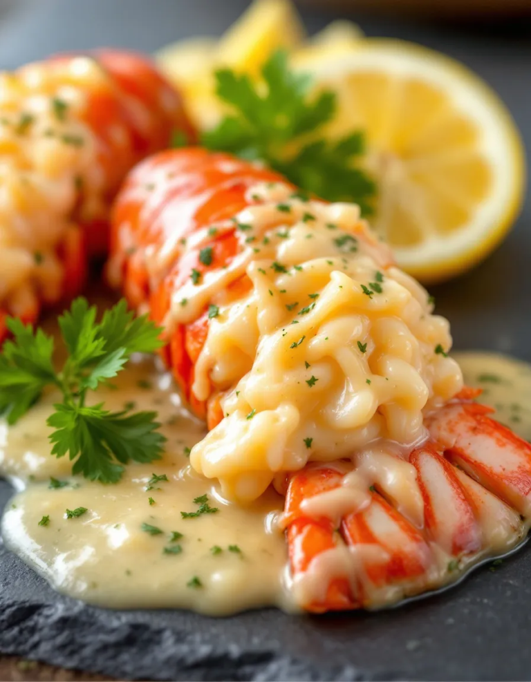 Best Creamy Garlic Butter Lobster Tails Recipe