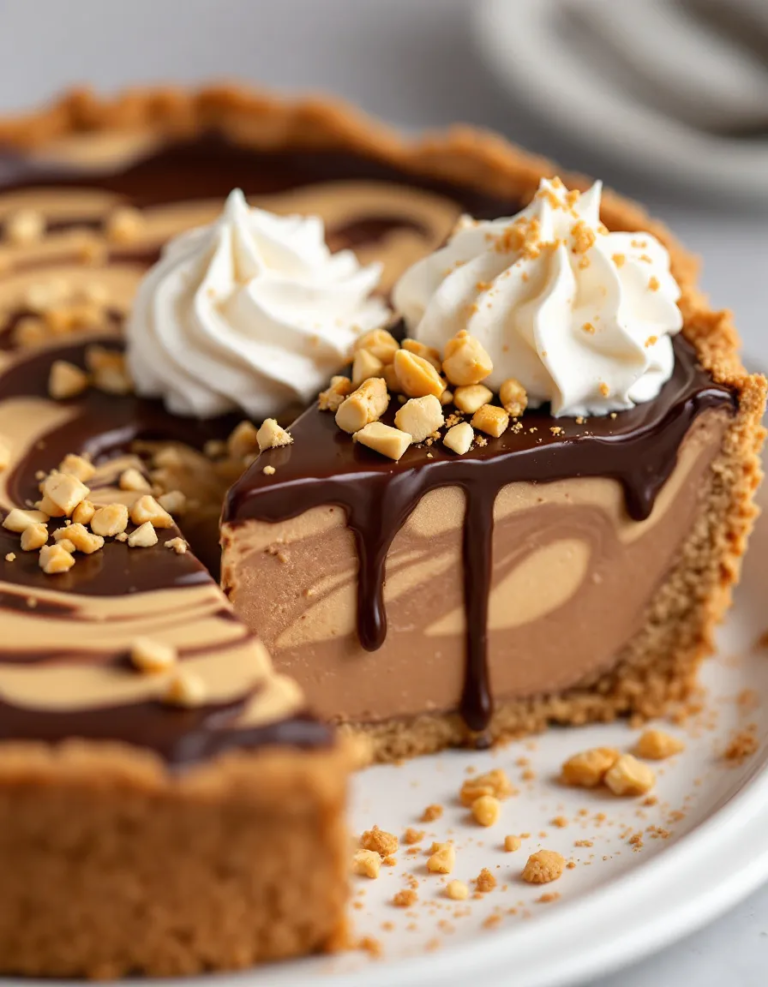 Ultimate Milk Chocolate Peanut Butter Pie – Creamy & Decadent