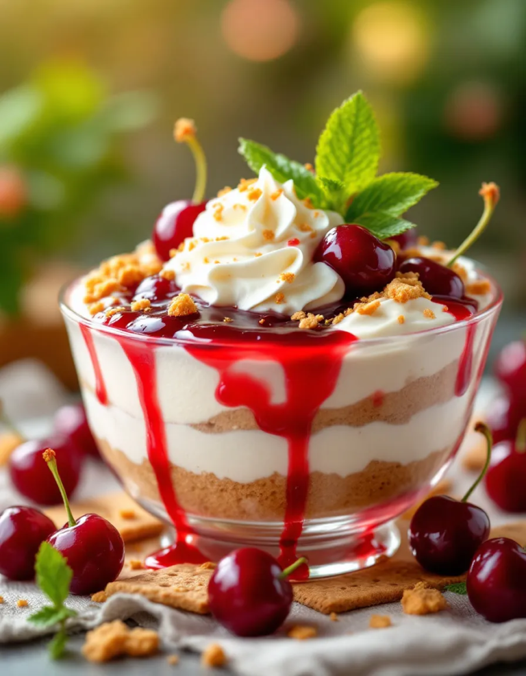 Easy Cherry Cheesecake Fluff – Perfect for Dessert Lovers