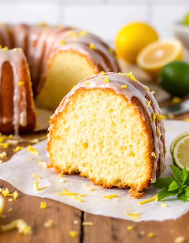 Easy Lemon-Lime Pound Cake – Perfect for Summer Desserts