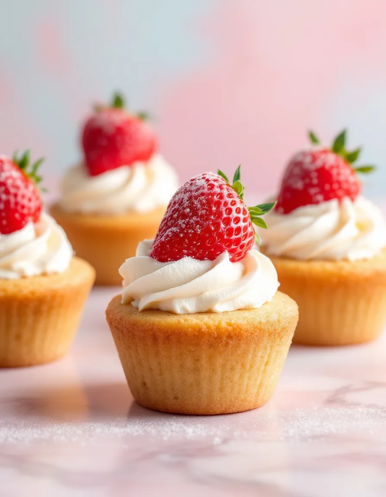 Easy Elegant Strawberry Sugar Cookie Cups Recipe