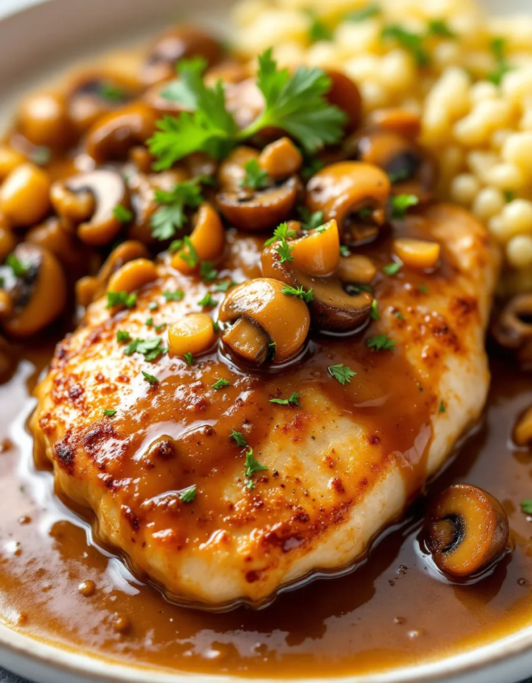 Best Chicken Marsala with Mushrooms and Shallots