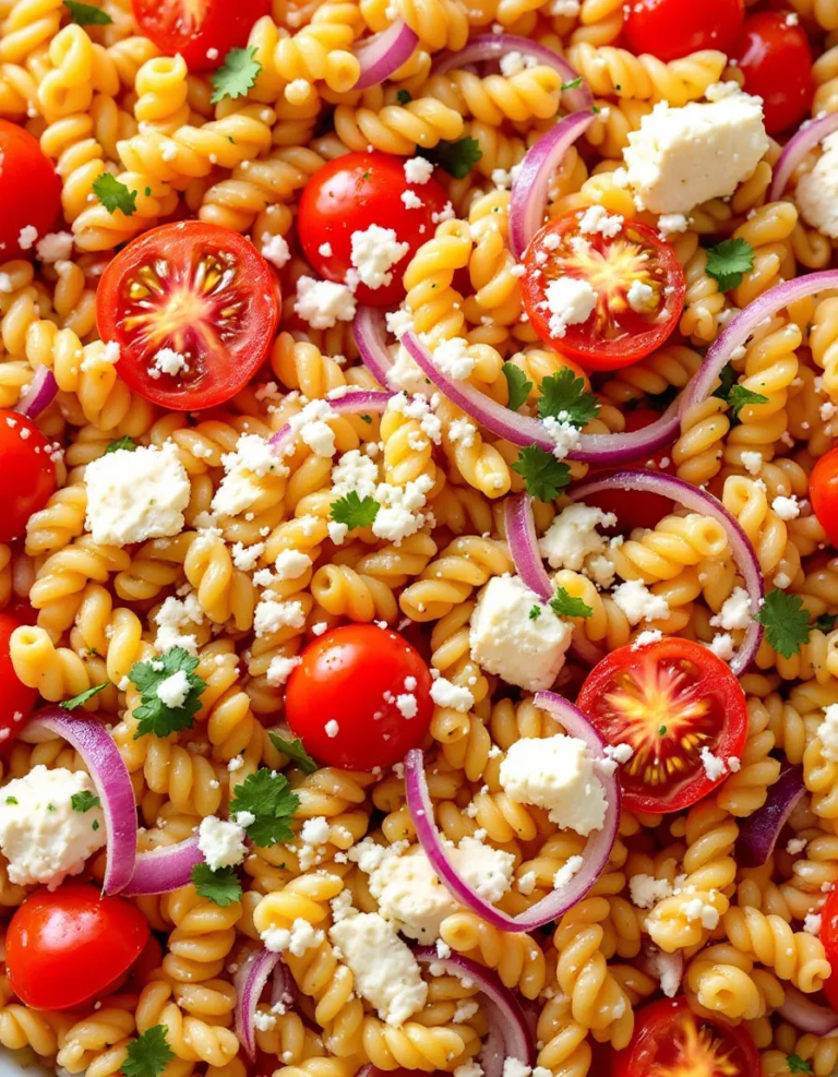 Best Greek Orzo Salad with Feta, Tomatoes, and Cucumber