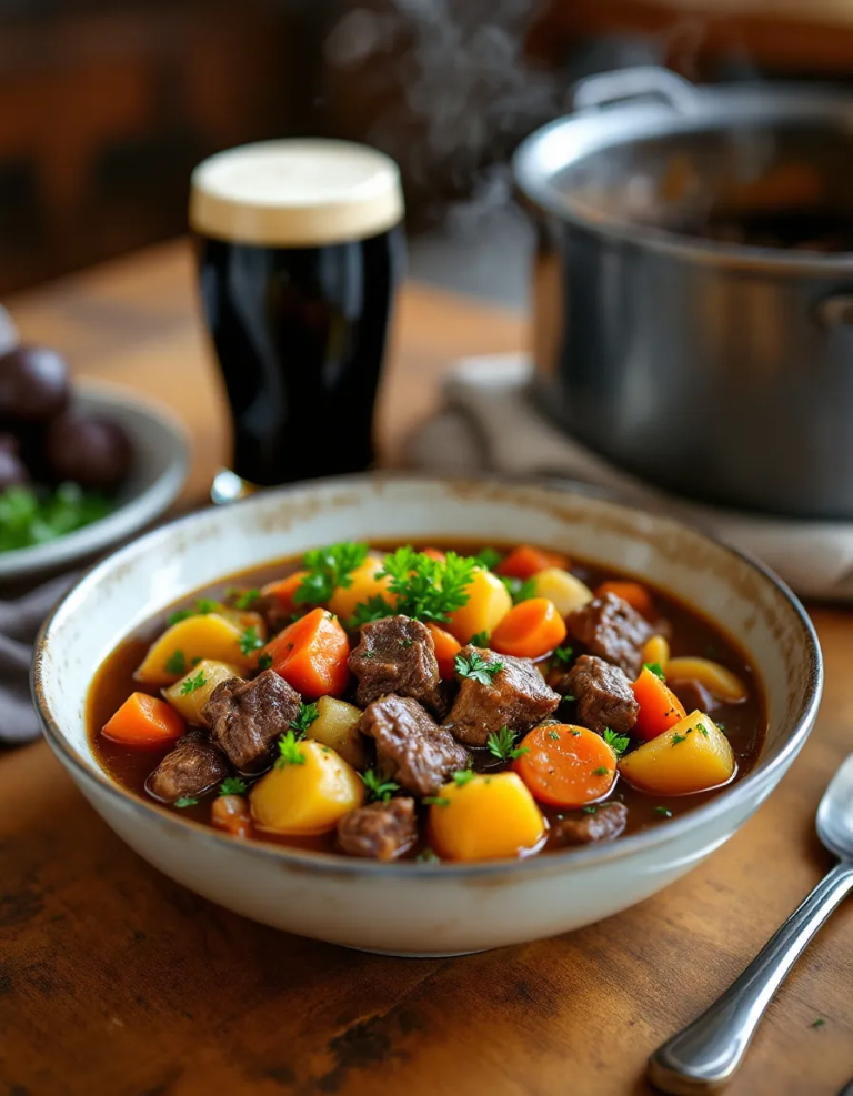 Classic Guinness Beef Stew – Perfect for St. Patrick’s Day