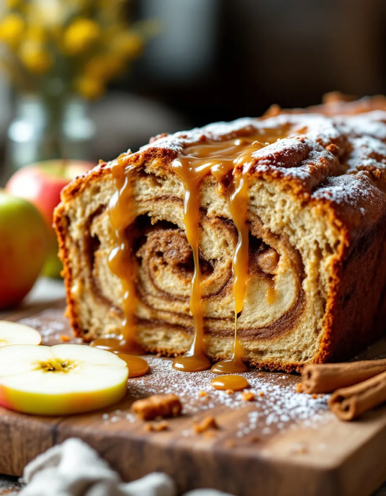 Best Homemade Apple Cinnamon Swirl Loaf Recipe