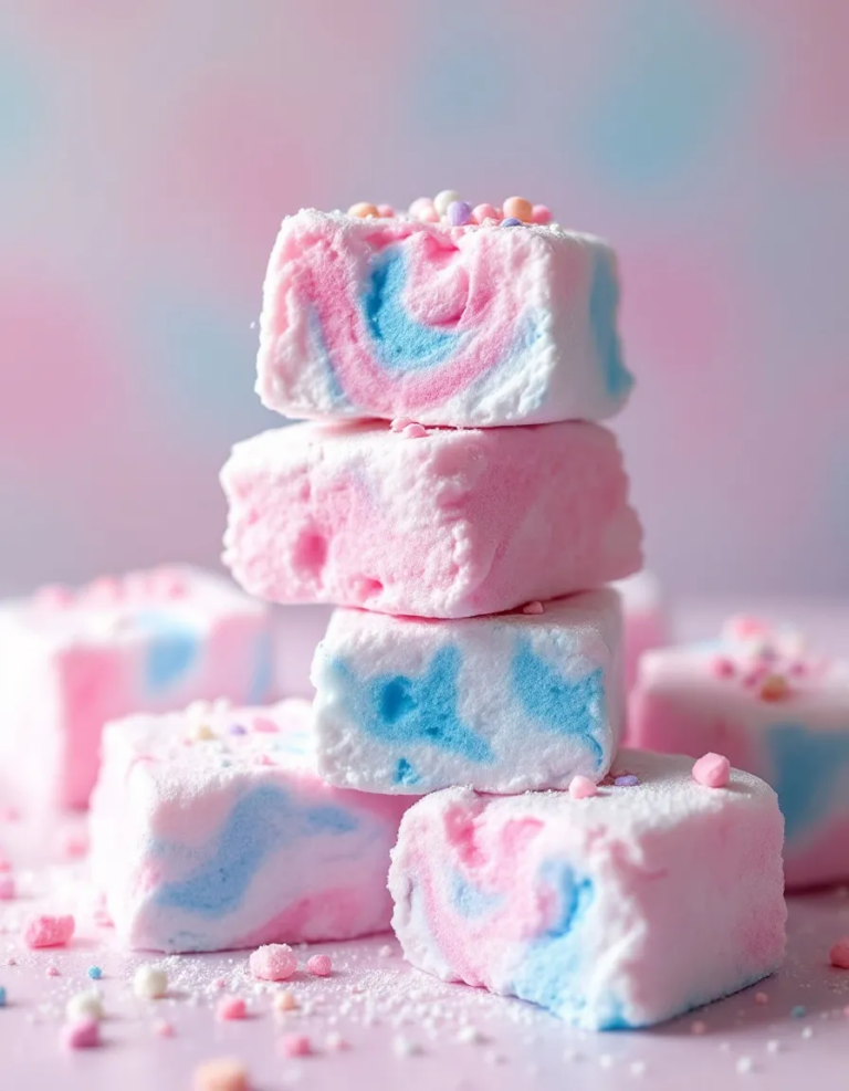 Homemade Cotton Candy Marshmallows – Light & Fluffy Recipe
