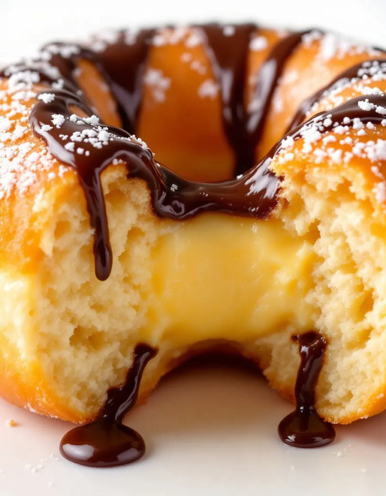 Homemade Boston Cream Doughnuts – Irresistible & Easy Recipe