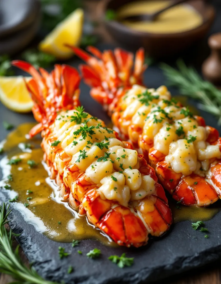 Best Lobster Tails with Garlic Herb Butter Sauce