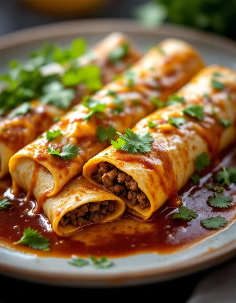 Easy Mexican Beef Enchiladas – Perfect for Weeknight Dinners