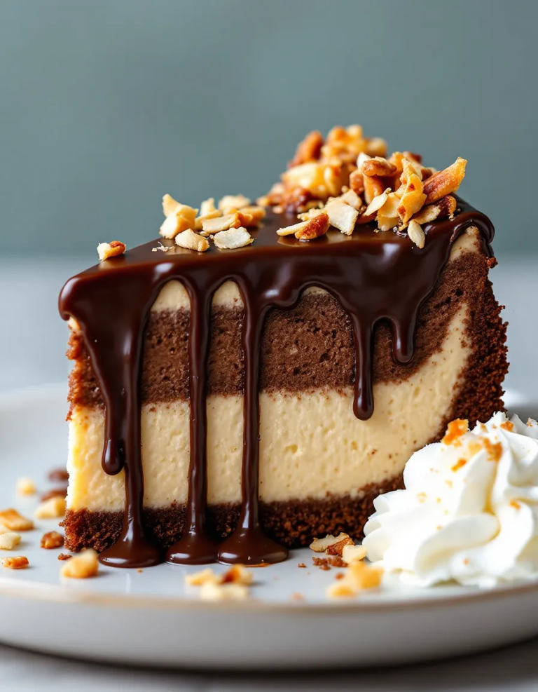 Ultimate No-Bake German Chocolate Cheesecake – Decadent Treat