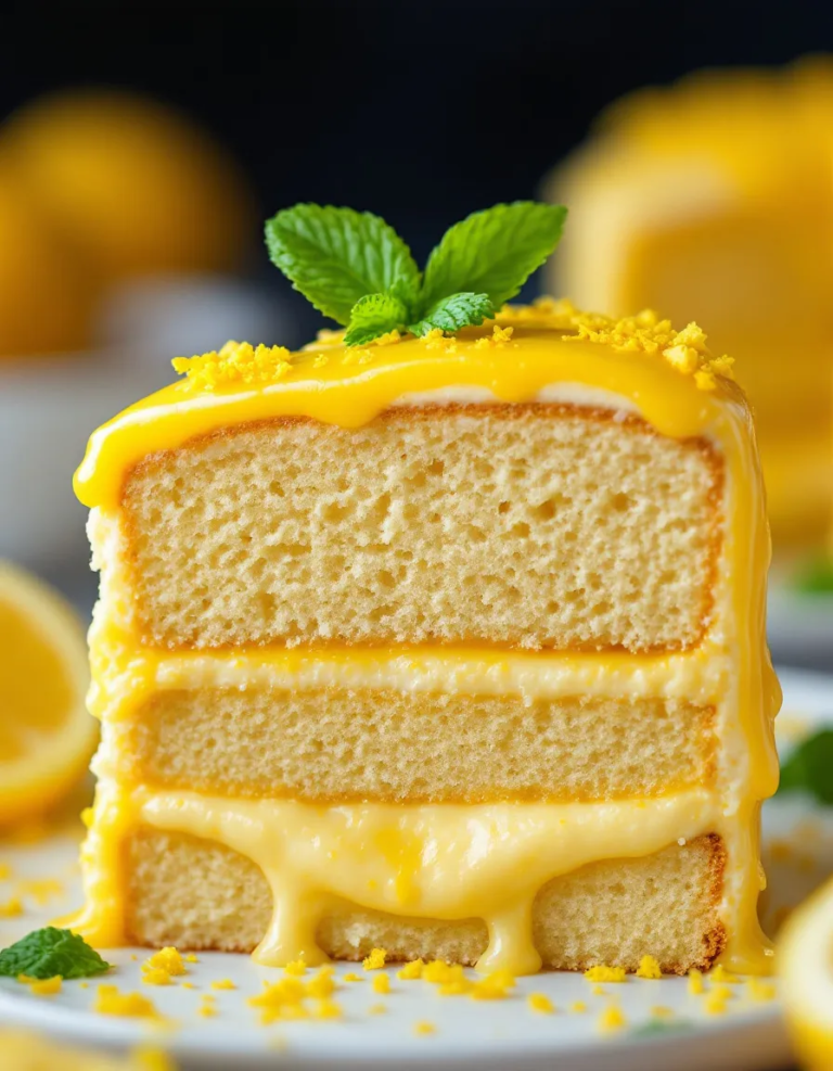 Easy No-Bake Lemon Eclair Cake – Perfect for Summer Desserts