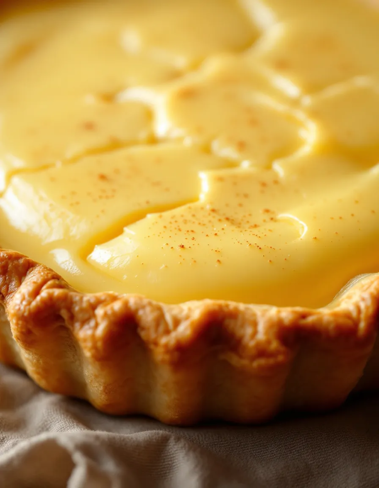 Classic Old Fashioned Custard Pie – Perfect Dessert