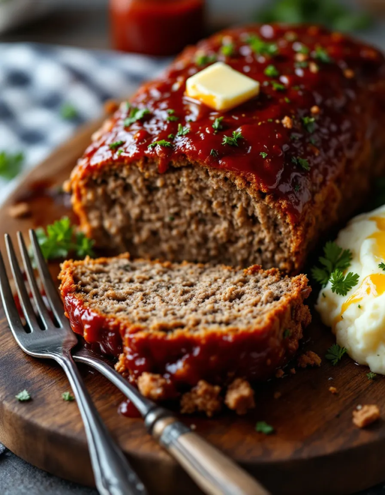 Classic Old Fashioned Meatloaf – Perfect Comfort Food