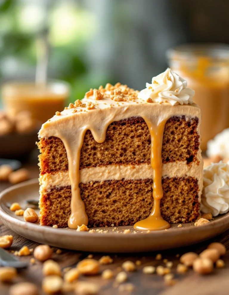 Best Peanut Butter Cake with Peanut Butter Frosting Recipe