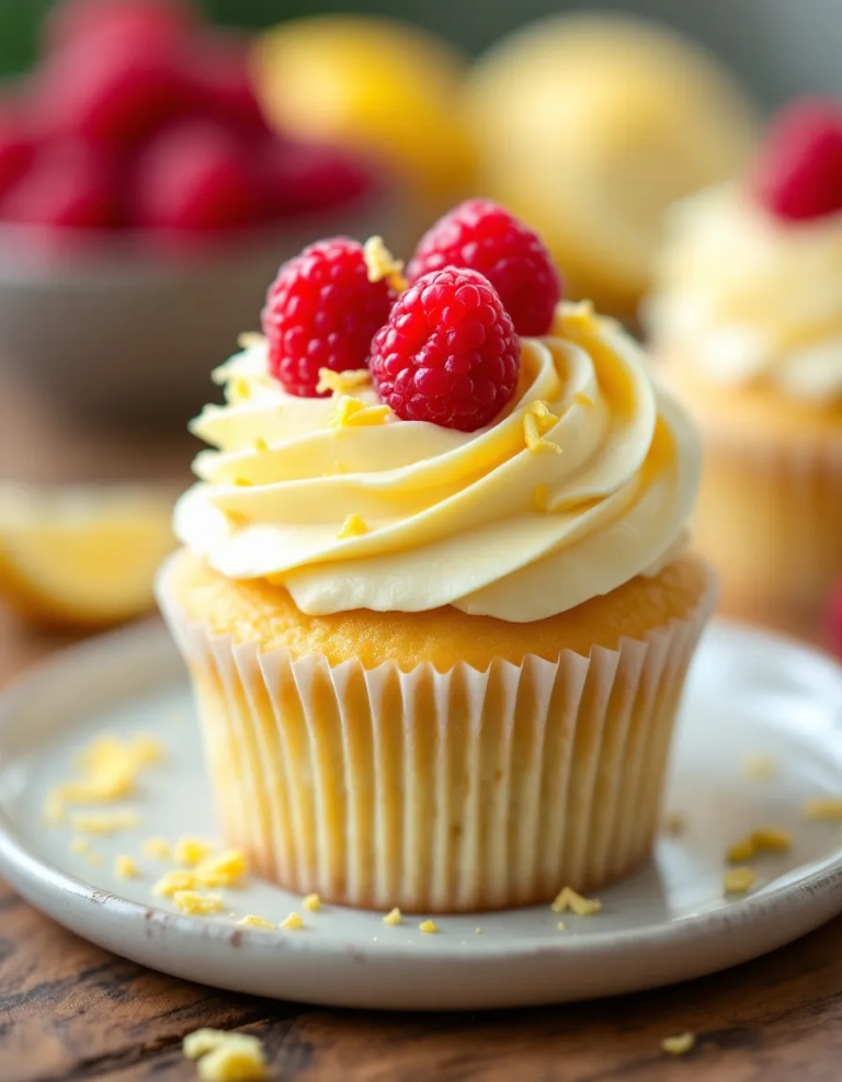 Best Raspberry Lemon Heaven Cupcakes – Easy Homemade Recipe