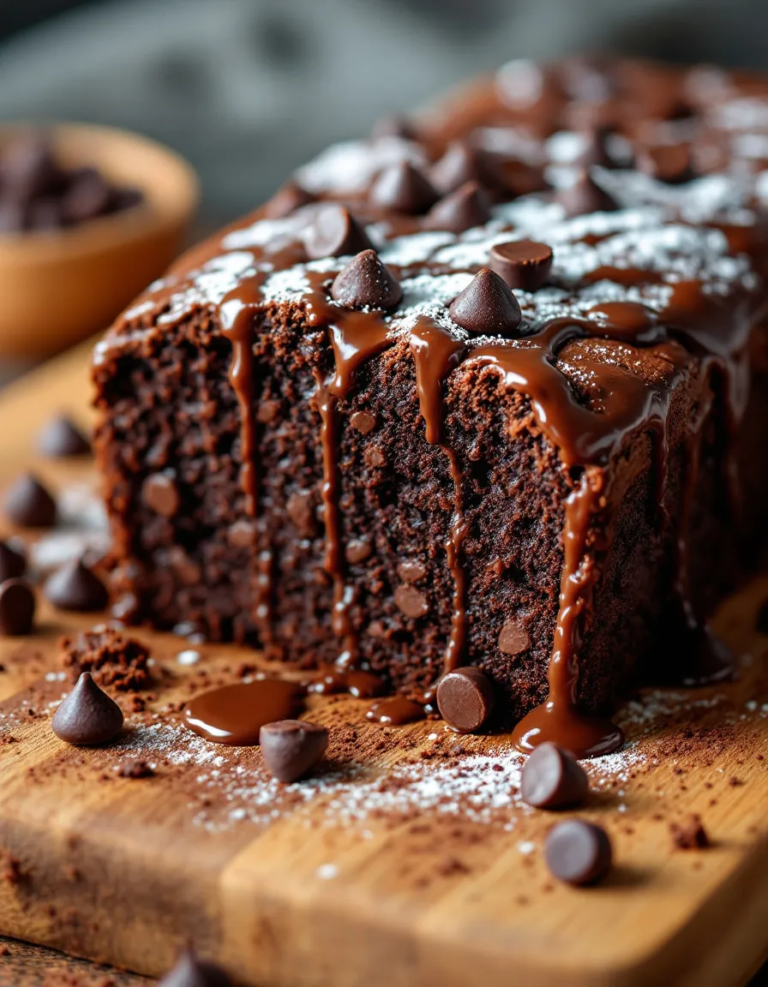 Perfect Small Batch Brownies in a Loaf Pan