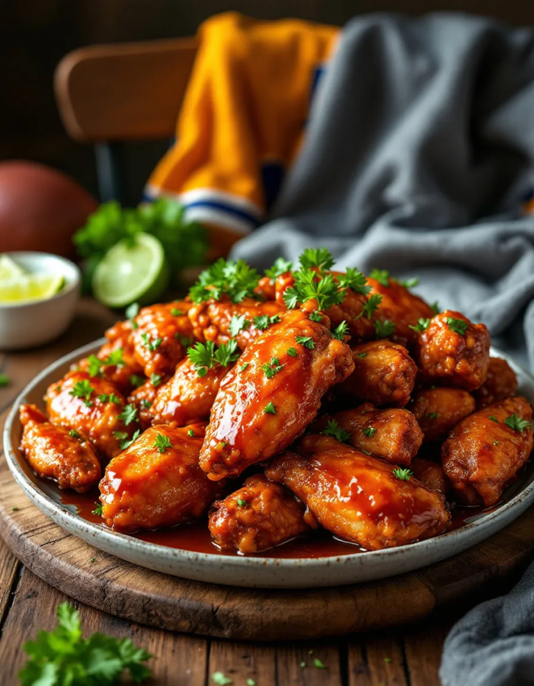 Best Sweet & Spicy Baked Chicken Wings for Game Day