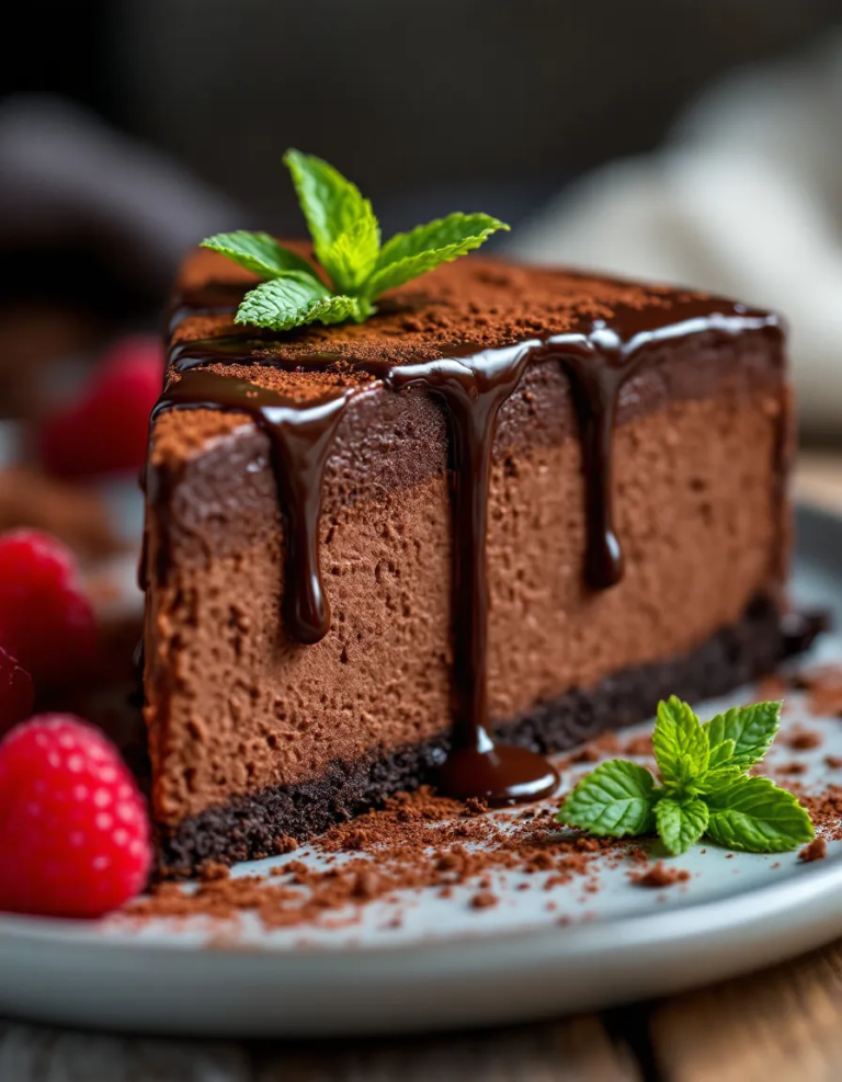 Ultimate Chocolate Cheesecake – Rich and Creamy Dessert