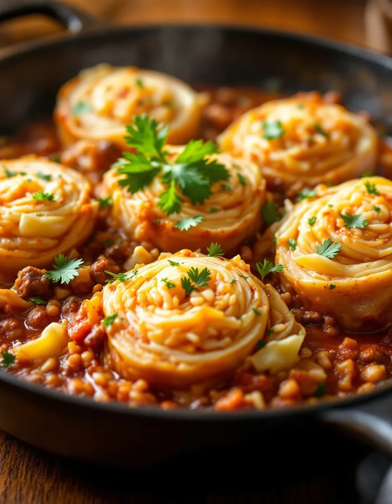 Easy Cabbage Roll Skillet – One-Pan Dinner Recipe
