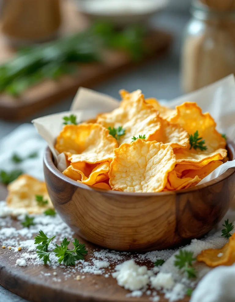 Best Cottage Cheese Chips – Crispy Low-Carb Snack