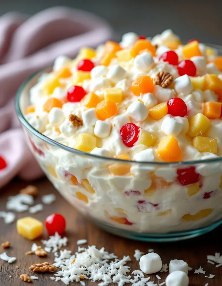 – Easy Ambrosia Salad – Classic Southern Dessert  
– Best Ambrosia Salad Recipe – Quick & Creamy  
– Classic Ambrosia Salad – Easy & Delicious  
– Easy Ambrosia Salad with Marshmallows & Fruit  
– Perfect Ambrosia Salad – Ready in 10 Minutes