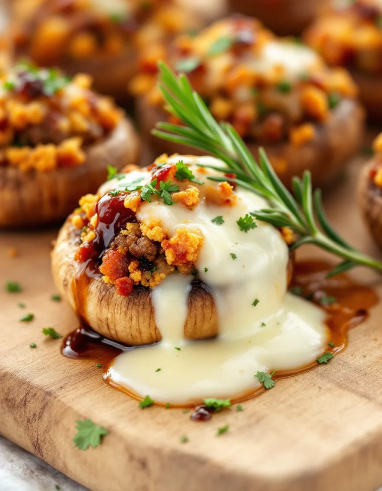 – Easy Italian Sausage Stuffed Mushrooms – Perfect Appetizer