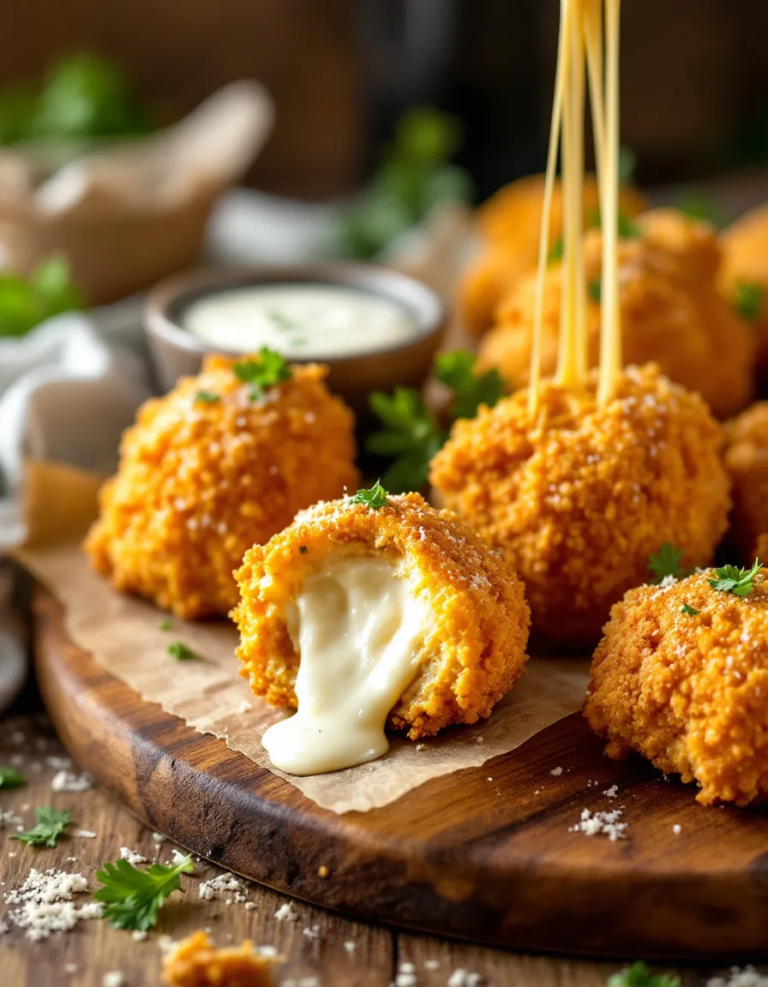 Best Melted Mozzarella & Ranch Chicken Bombs Recipe