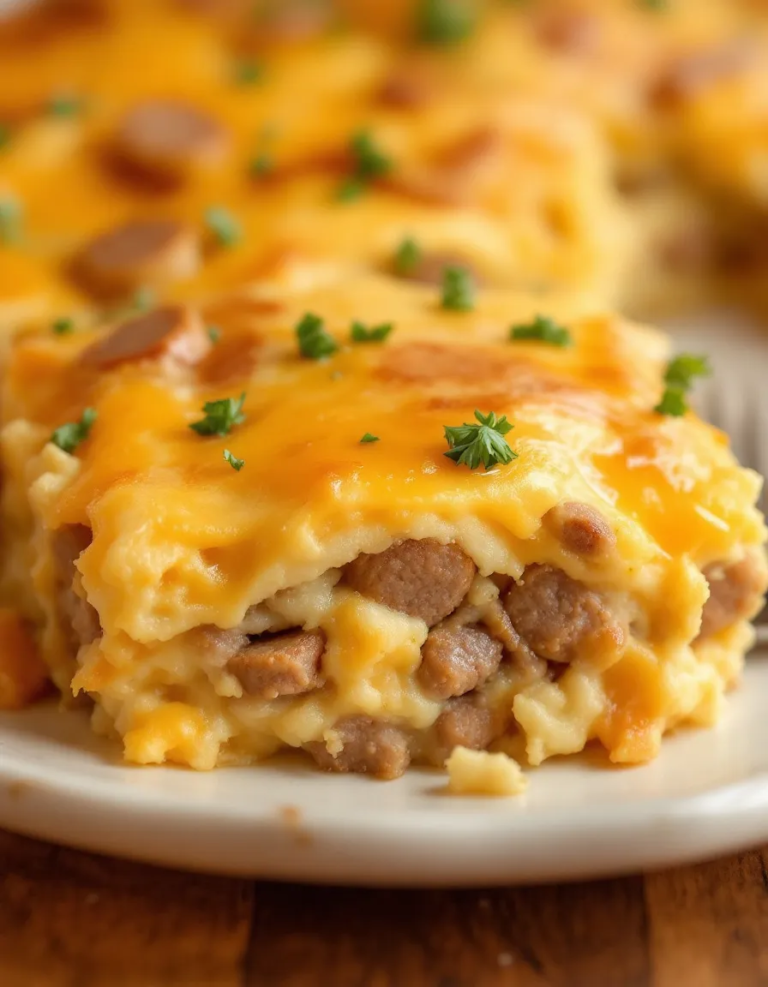 Best Pancake Sausage Casserole – Easy Breakfast Recipe