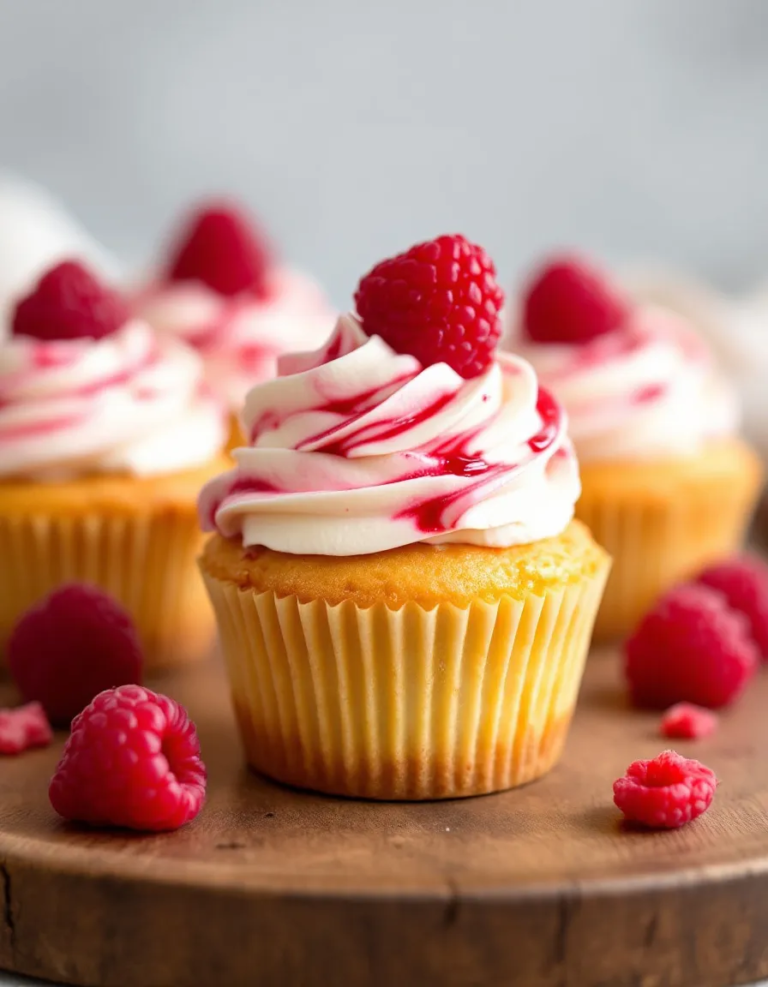 – Easy Raspberry Cheesecake Cupcakes – Perfect for Dessert