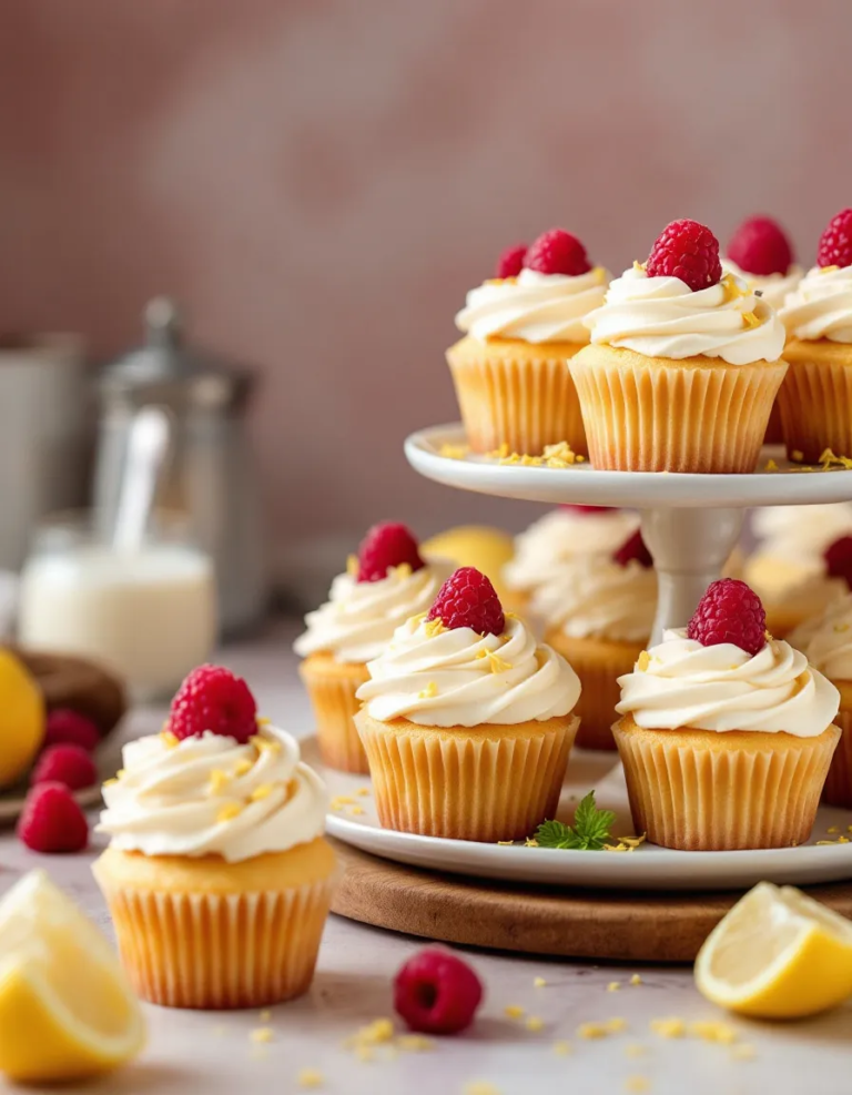 Best Raspberry Lemon Heaven Cupcakes – Easy & Delicious