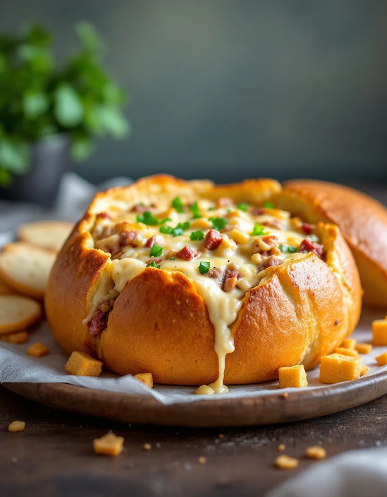 Best Reuben Dip in a Rye Bread Bowl Recipe