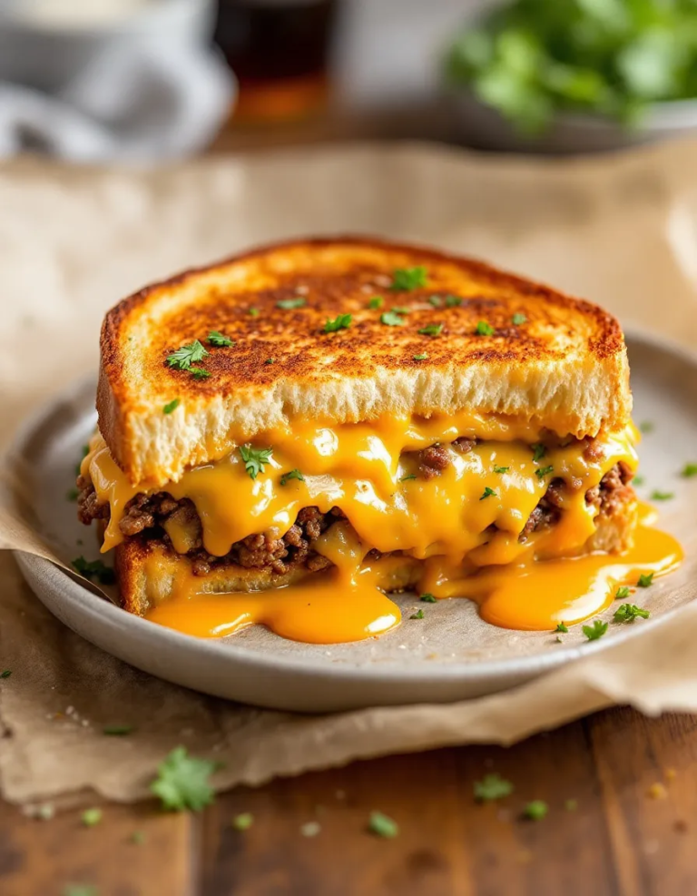 Ultimate Cheesy Ground Beef Melt – Best Comfort Food