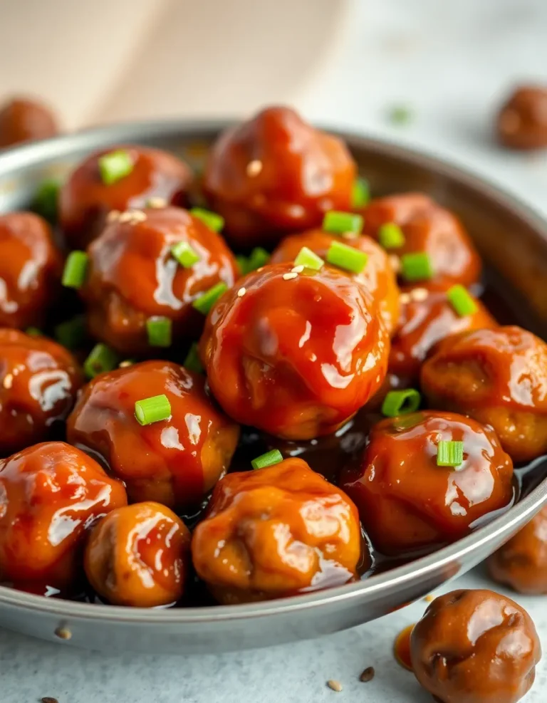 30-Minute Mongolian Beef Meatballs