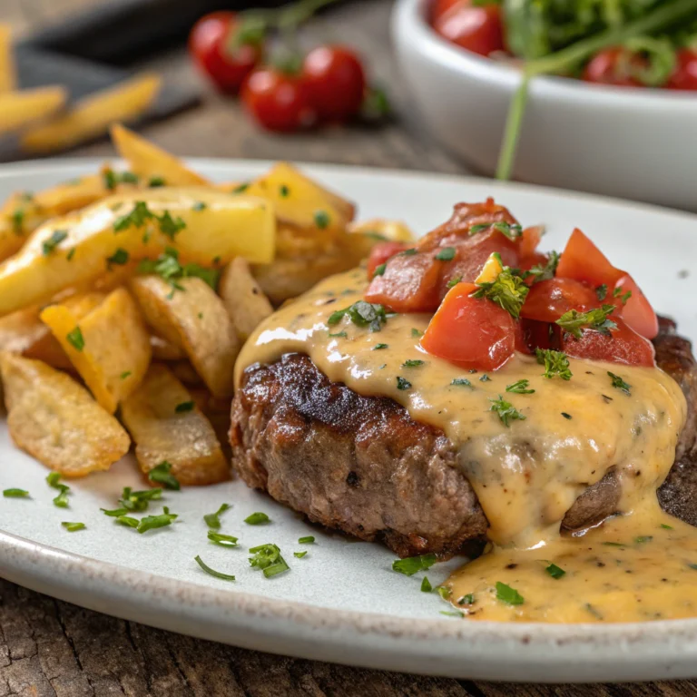 Amish Hamburger Steak Bake