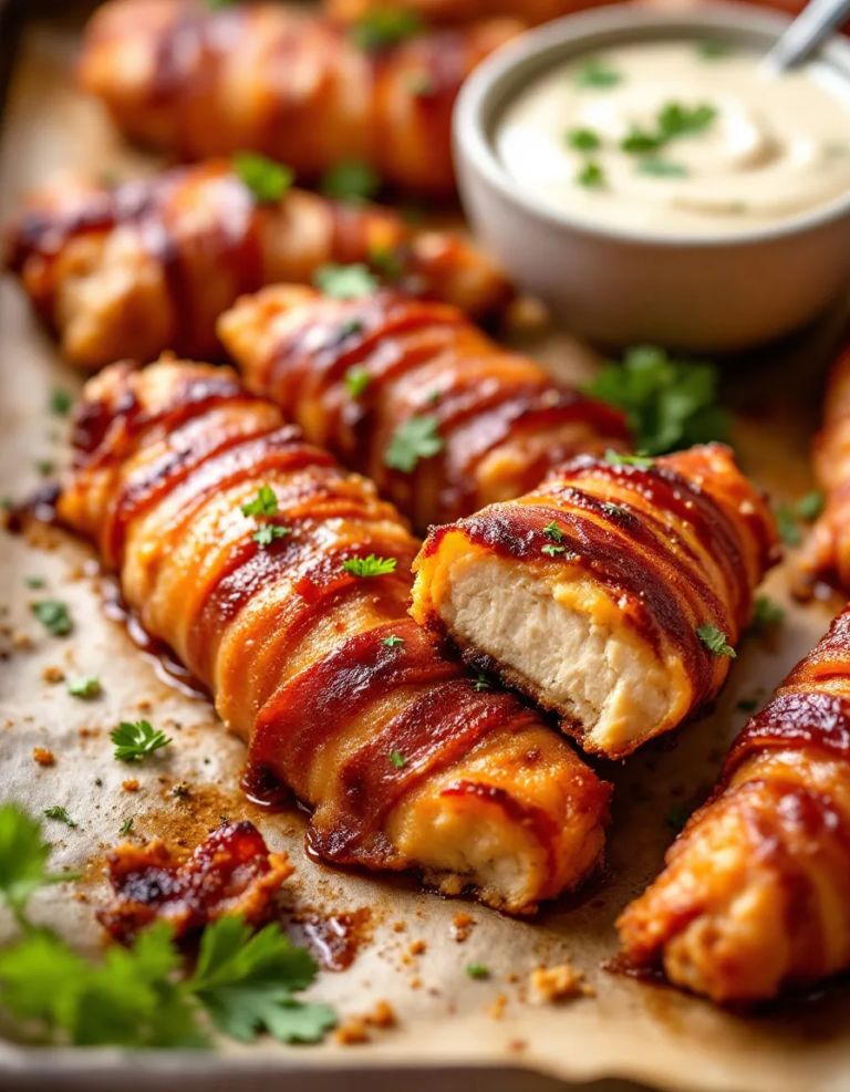 Best Bacon Brown Sugar Chicken Tenders Recipe