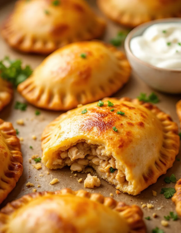 Easy Baked Chicken Empanadas – Homemade Recipe