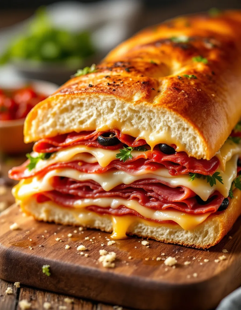 Best Baked Italian Sub Sandwiches – Easy & Cheesy