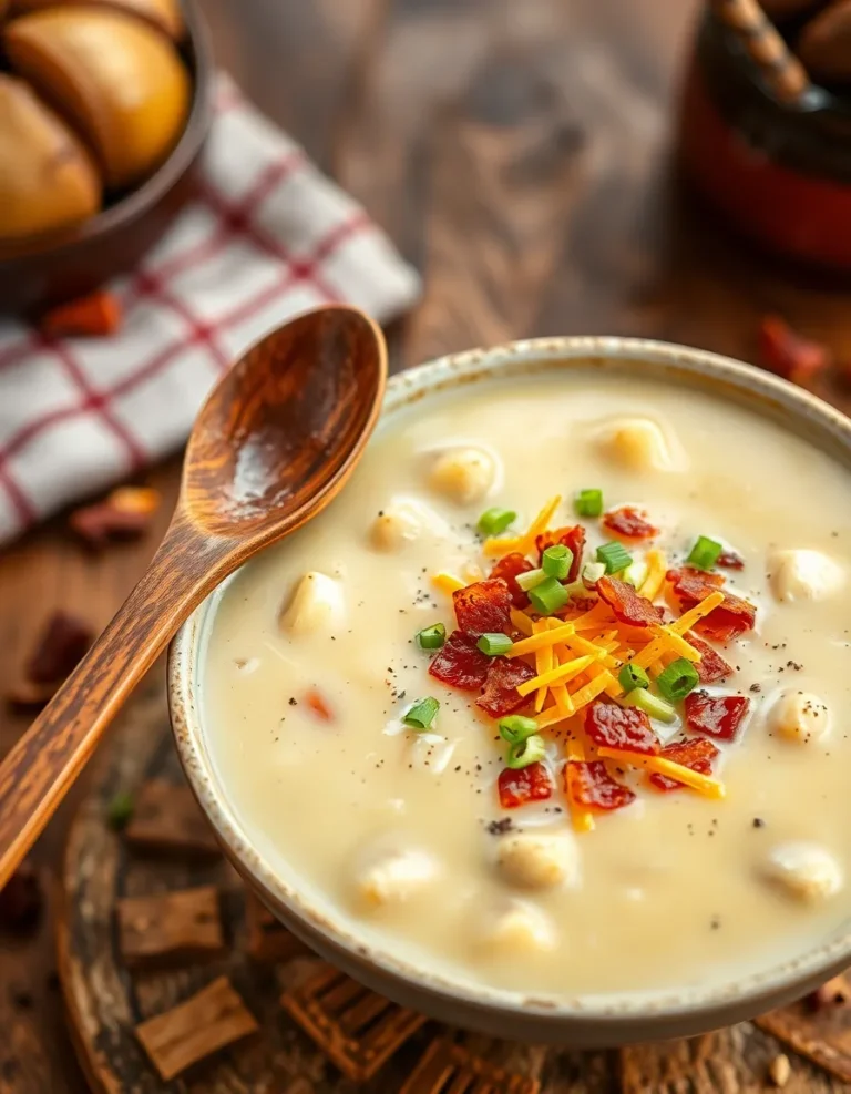 Baked Potato Soup – The Cozy Cook | Fall soup recipes, Easy soup recipes, Recipes