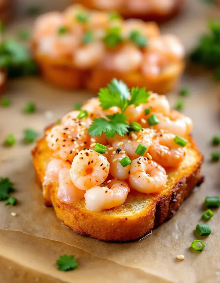 Easy Baked Shrimp Toast – Crispy and Delicious