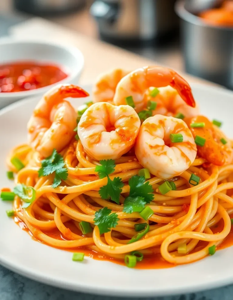 Best Bang Bang Shrimp Pasta – Creamy & Spicy