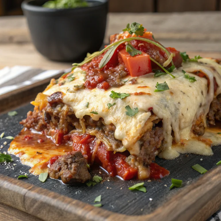 Beef Lombardi Casserole