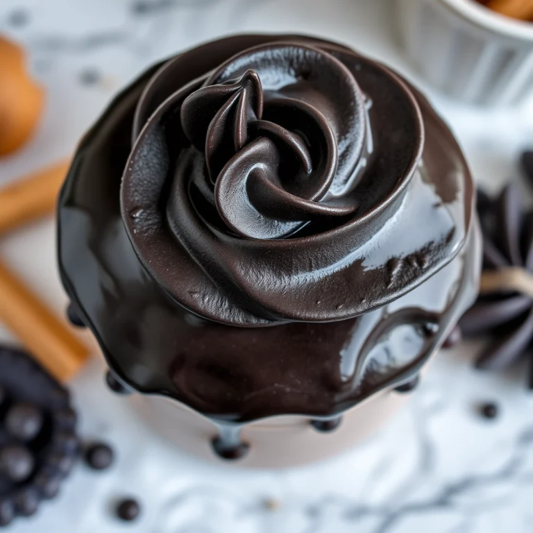 Best Black Icing Buttercream Frosting Recipe