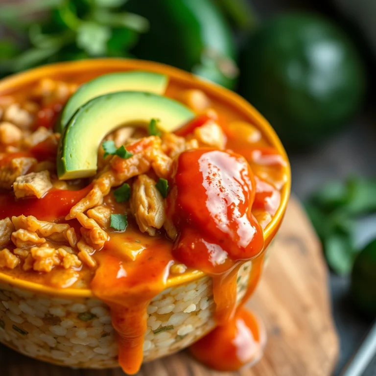 Best Chipotle Chicken and Avocado Rice Soup Recipe