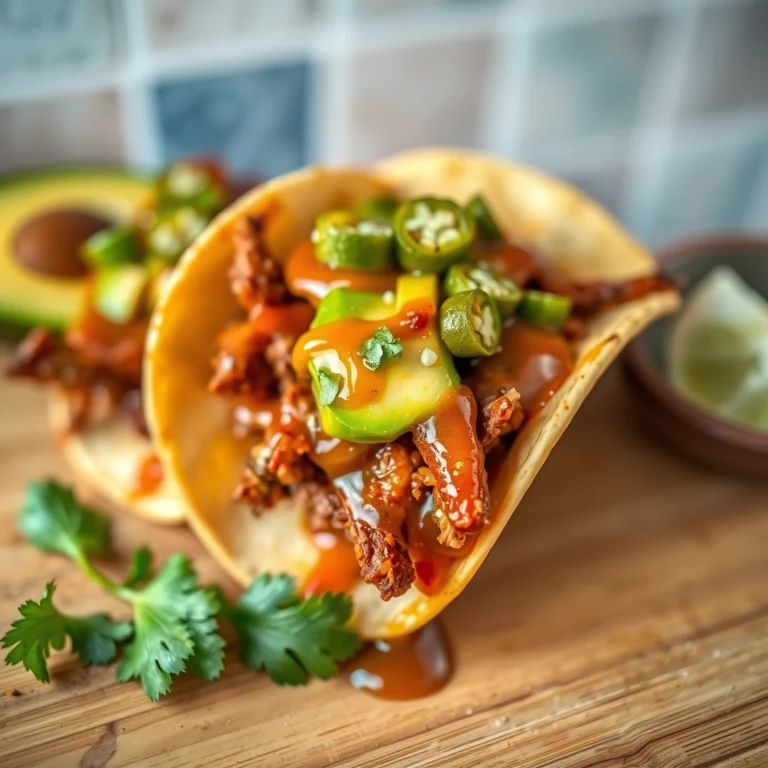 Best Crispy Carnitas Tacos with Roasted Jalapeño Lime Avocado