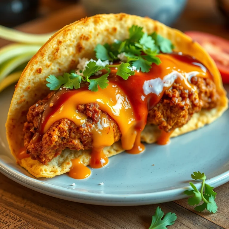 Best Crispy Cheesy Baked Chicken Tacos Recipe